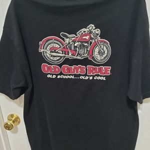 Mens funn tee Old guy rule tee